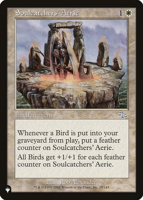 Image for Soulcatchers' Aerie (25/143) [The List Reprints] - Magic: The Gathering