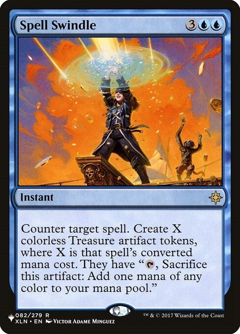 Image for Spell Swindle (082/279) [The List Reprints] - Magic: The Gathering