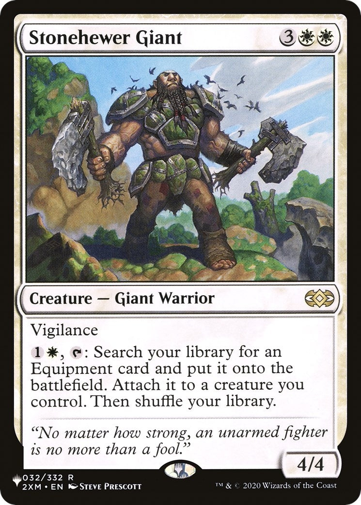 Image for Stonehewer Giant (032/332) [The List Reprints] - Magic: The Gathering