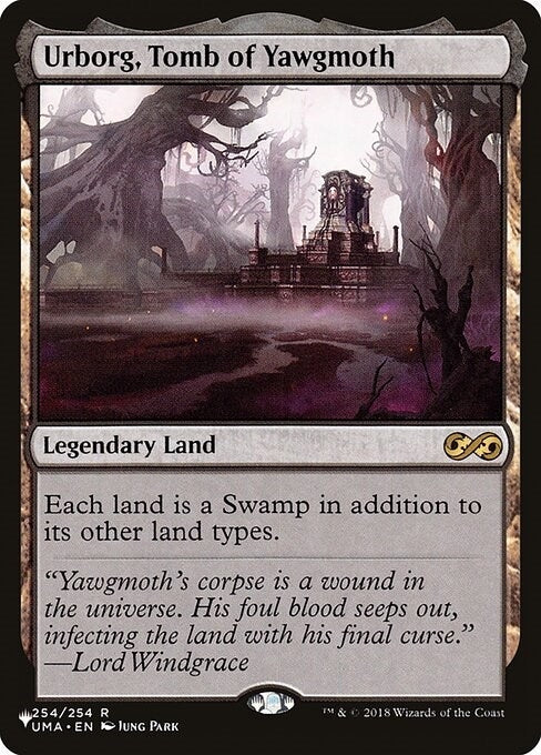 Image for Urborg, Tomb of Yawgmoth (254/254) [The List Reprints] - Magic: The Gathering