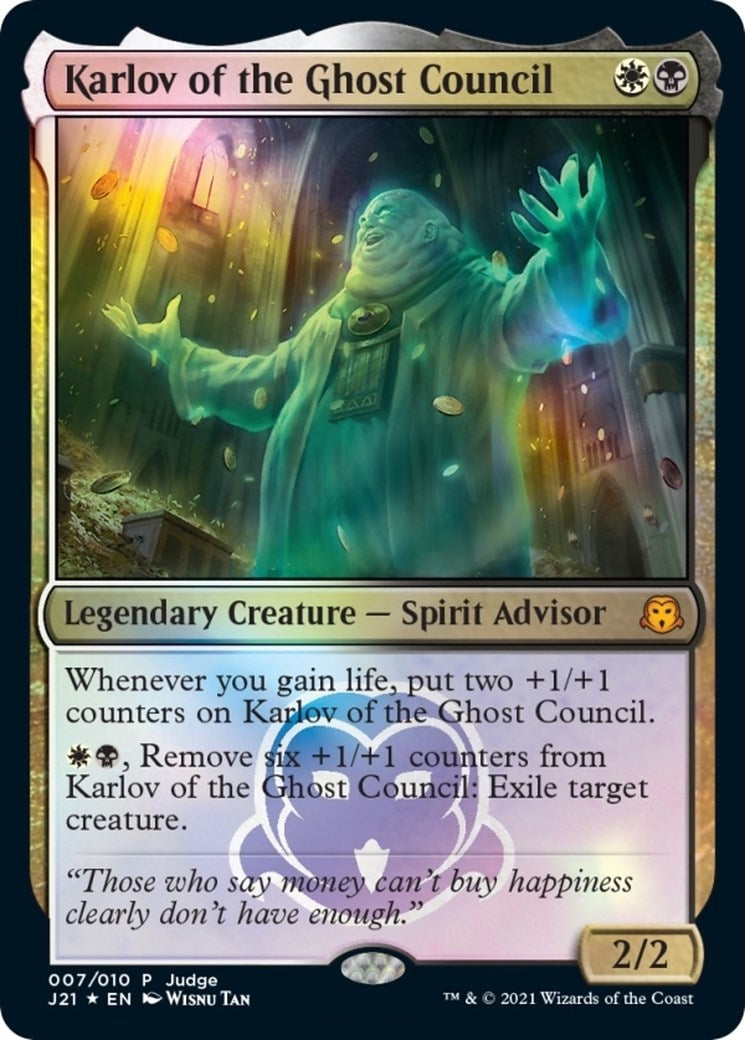 Image for Karlov of the Ghost Council (7) [Judge Promos] - Magic: The Gathering