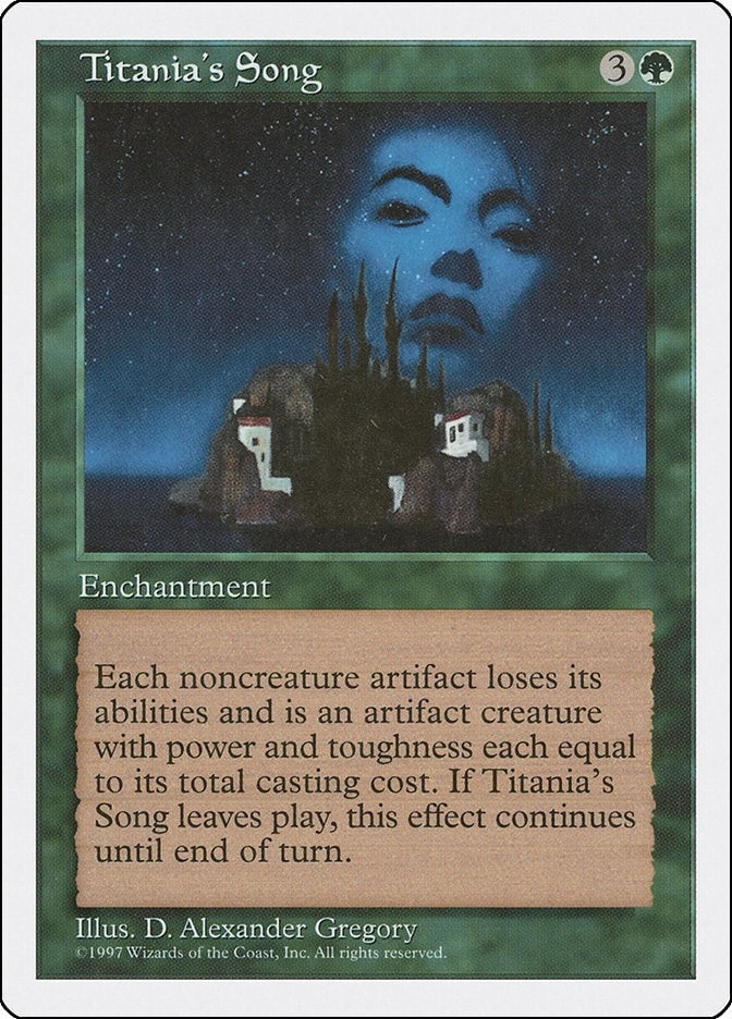 Image for Titania's Song [Fifth Edition] - Magic: The Gathering