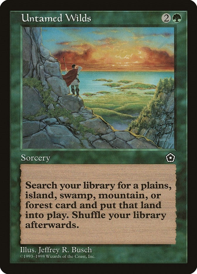 Image for Untamed Wilds [Portal Second Age] - Magic: The Gathering