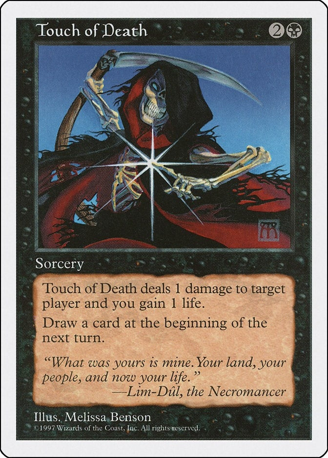 Image for Touch of Death [Fifth Edition] - Magic: The Gathering