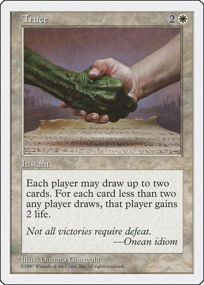 Image for Truce [Fifth Edition] - Magic: The Gathering