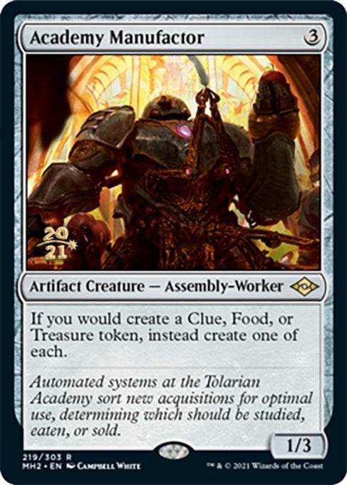 Image for Academy Manufactor (219) [Prerelease Cards] - Magic: The Gathering
