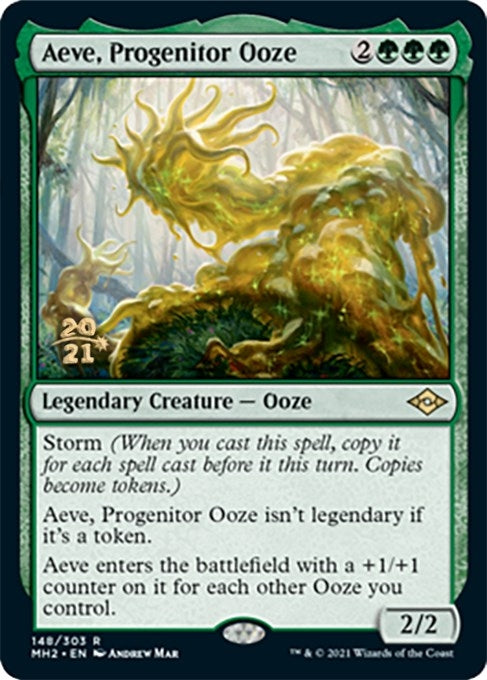 Image for Aeve, Progenitor Ooze (148) [Prerelease Cards] - Magic: The Gathering