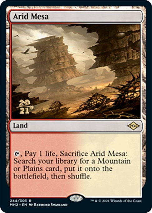 Image for Arid Mesa (244) [Prerelease Cards] - Magic: The Gathering