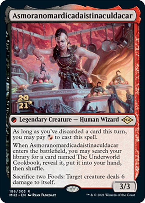 Image for Asmoranomardicadaistinaculdacar (186) [Prerelease Cards] - Magic: The Gathering