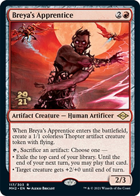 Image for Breya's Apprentice (117) [Prerelease Cards] - Magic: The Gathering