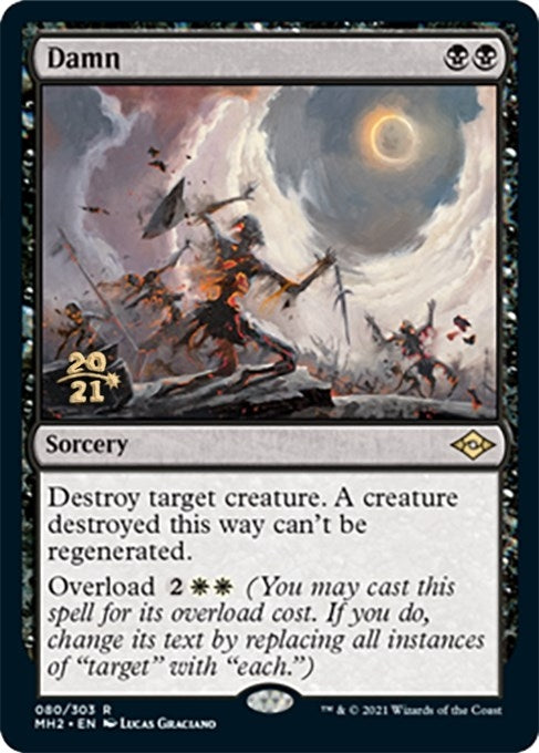 Image for Damn (80) [Prerelease Cards] - Magic: The Gathering