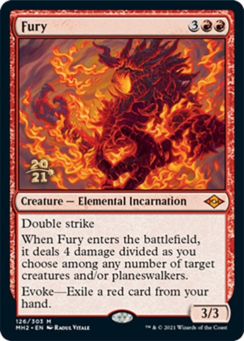 Image for Fury (126) [Prerelease Cards] - Magic: The Gathering