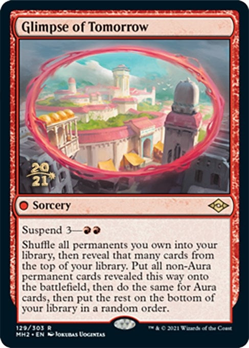 Image for Glimpse of Tomorrow (129) [Prerelease Cards] - Magic: The Gathering