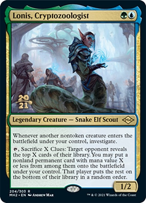 Image for Lonis, Cryptozoologist (204) [Prerelease Cards] - Magic: The Gathering