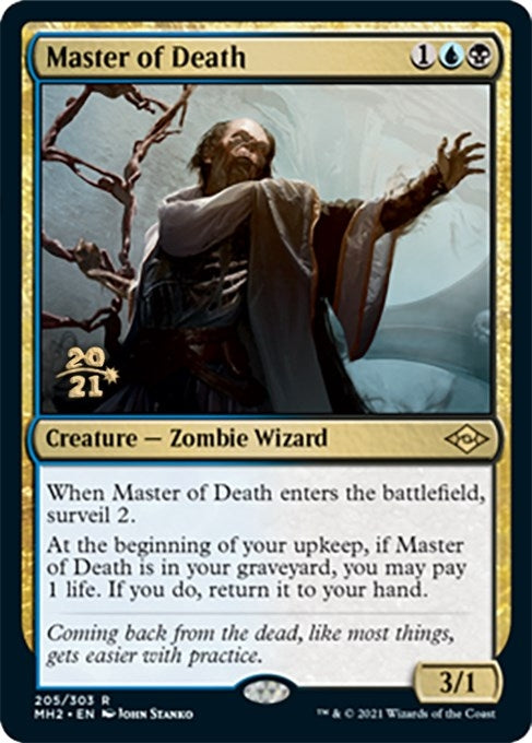 Image for Master of Death (205) [Prerelease Cards] - Magic: The Gathering