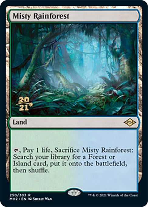 Image for Misty Rainforest (250) [Prerelease Cards] - Magic: The Gathering