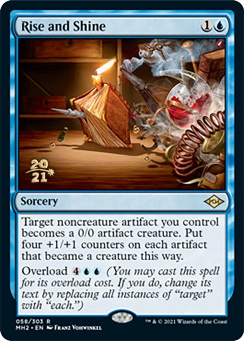 Image for Rise and Shine (58) [Prerelease Cards] - Magic: The Gathering