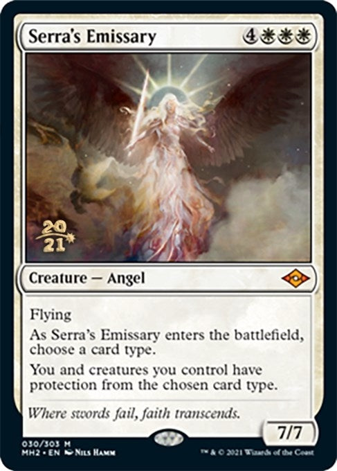 Image for Serra's Emissary (30) [Prerelease Cards] - Magic: The Gathering