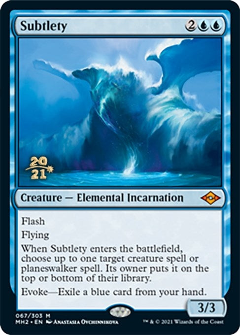 Image for Subtlety (67) [Prerelease Cards] - Magic: The Gathering