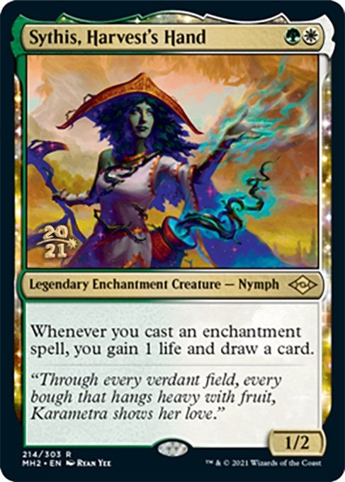 Image for Sythis, Harvest's Hand (214) [Prerelease Cards] - Magic: The Gathering
