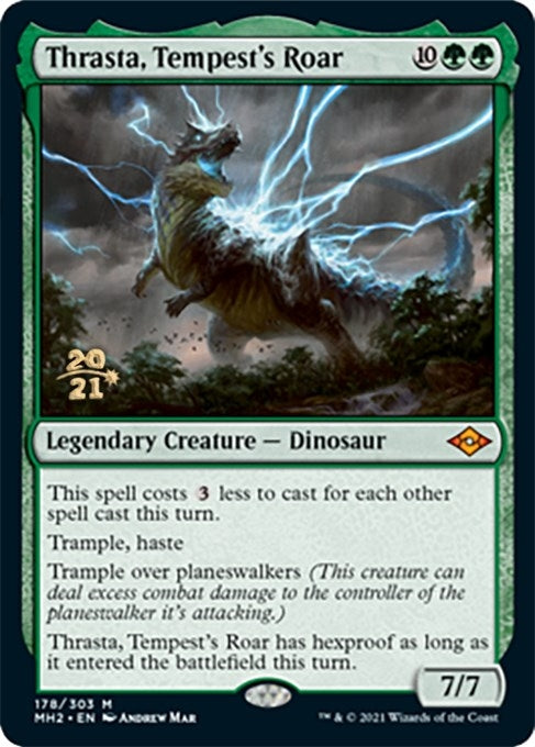 Image for Thrasta, Tempest's Roar (178) [Prerelease Cards] - Magic: The Gathering