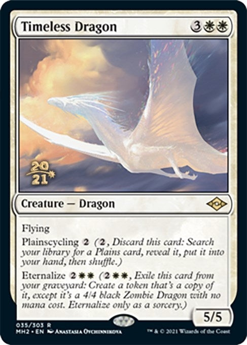 Image for Timeless Dragon (35) [Prerelease Cards] - Magic: The Gathering