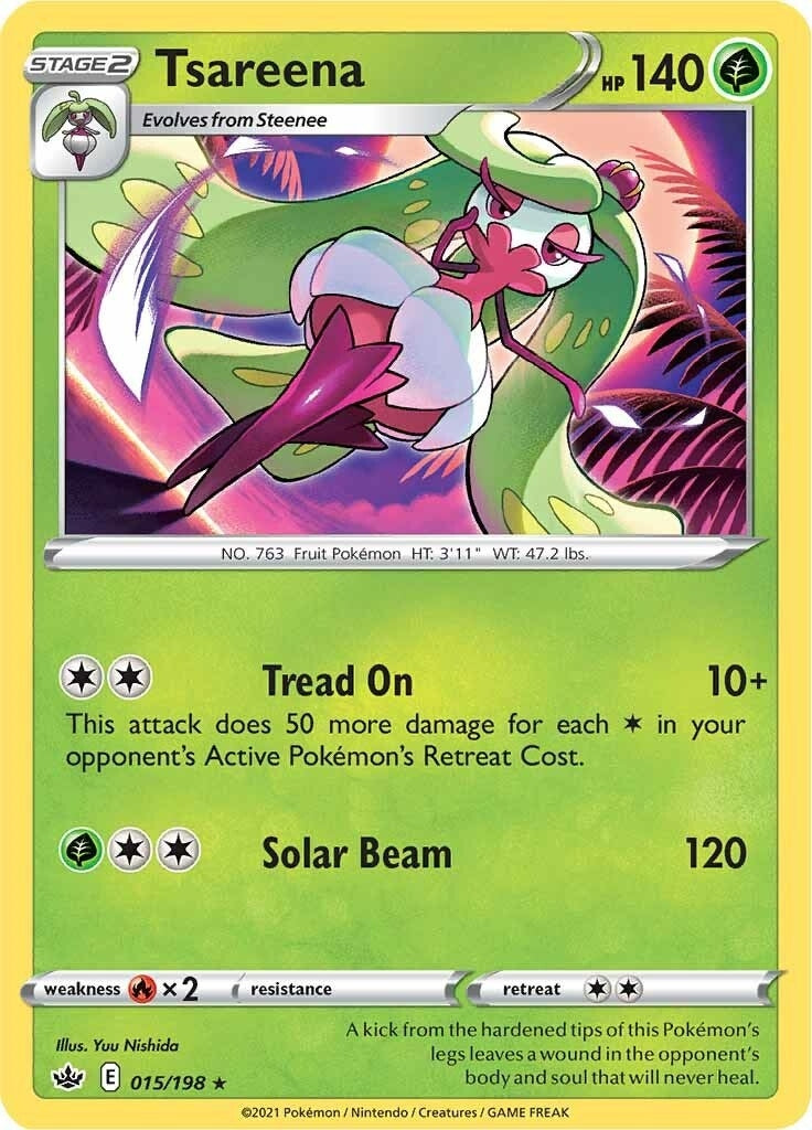 Image for Tsareena (015/198) [SWSH06: Chilling Reign] - Pokemon