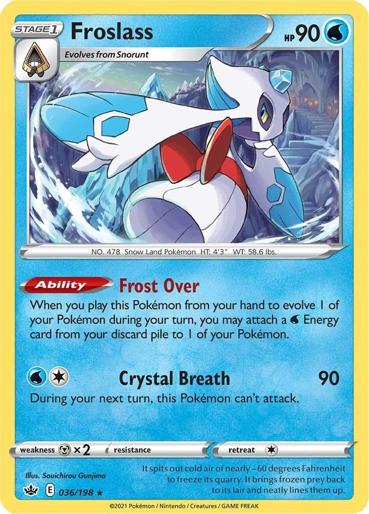 Image for Froslass (036/198) [SWSH06: Chilling Reign] - Pokemon