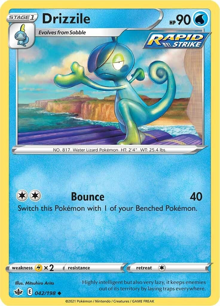 Image for Drizzile (042/198) [SWSH06: Chilling Reign] - Pokemon