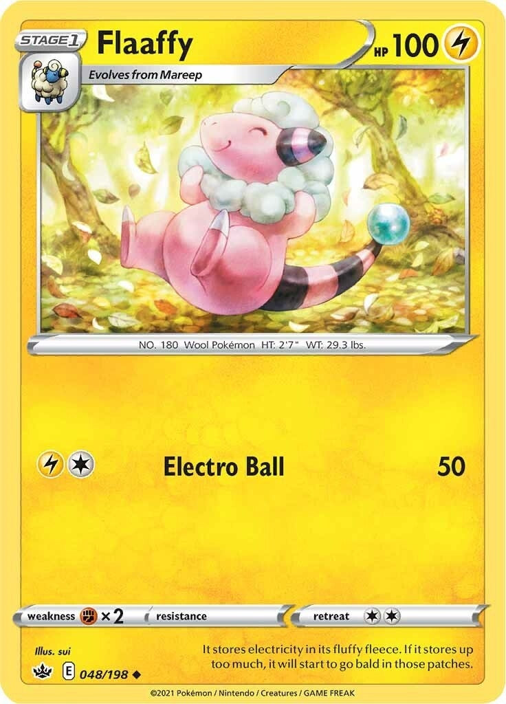 Image for Flaaffy (048/198) [SWSH06: Chilling Reign] - Pokemon