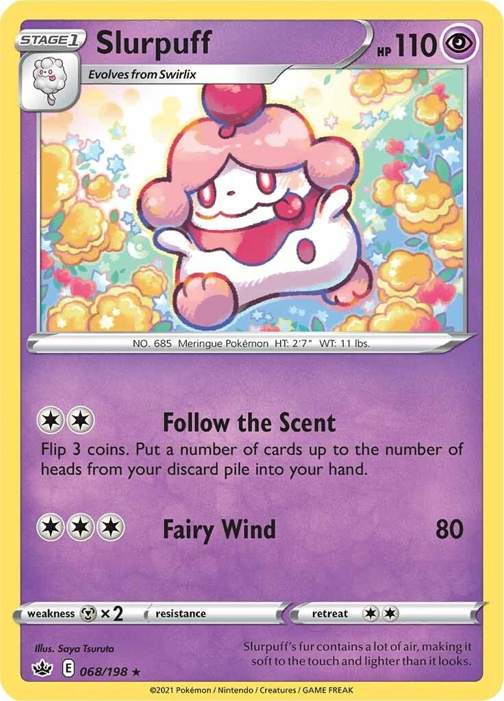 Image for Slurpuff (068/198) [SWSH06: Chilling Reign] - Pokemon