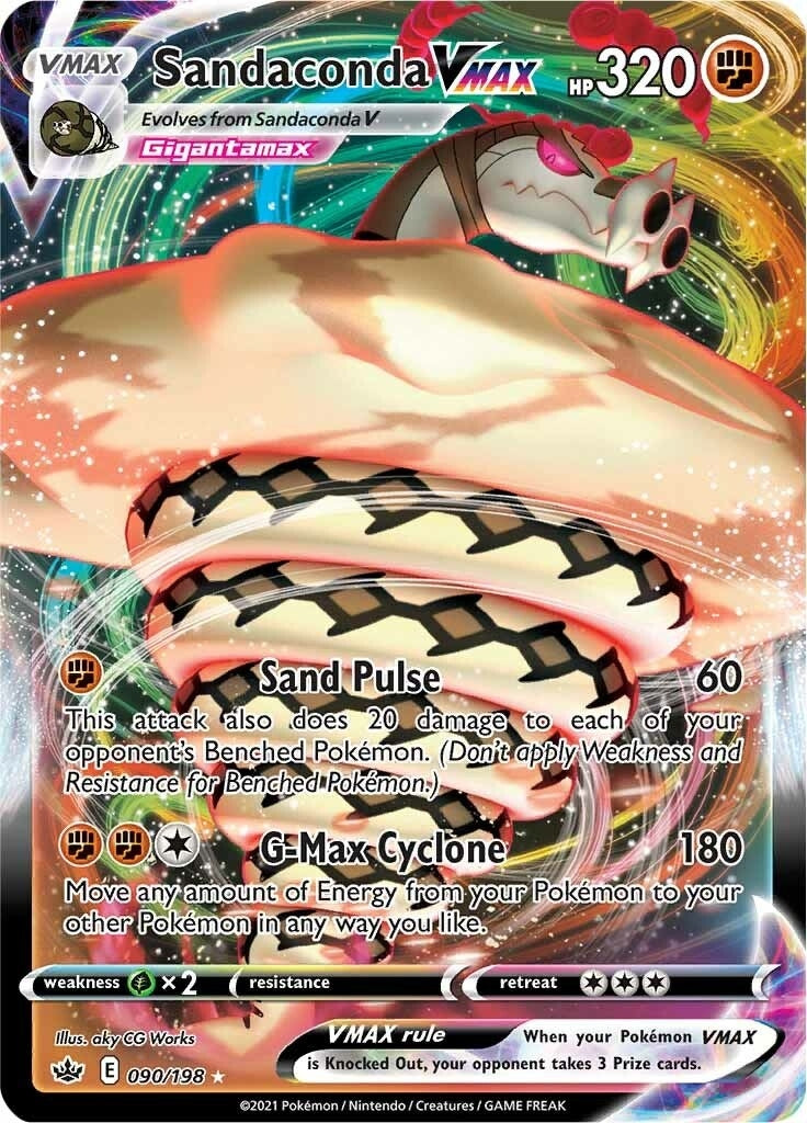 Image for Sandaconda VMAX (090/198) [SWSH06: Chilling Reign] - Pokemon
