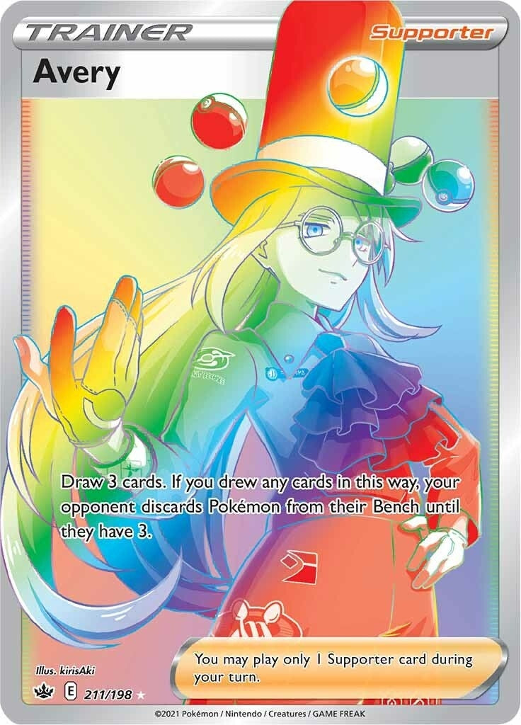 Image for Avery (Secret) (211/198) [SWSH06: Chilling Reign] - Pokemon