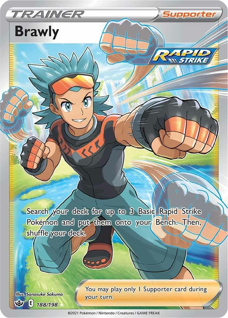 Image for Brawly (Full Art) (188/198) [SWSH06: Chilling Reign] - Pokemon
