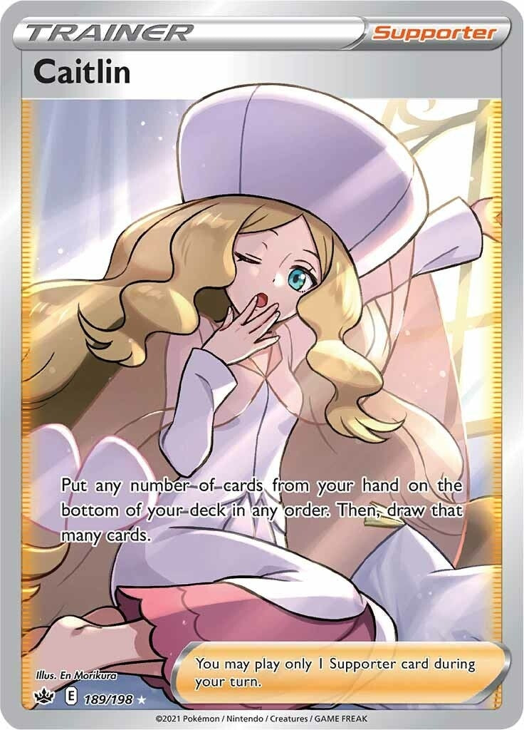 Image for Caitlin (Full Art) (189/198) [SWSH06: Chilling Reign] - Pokemon