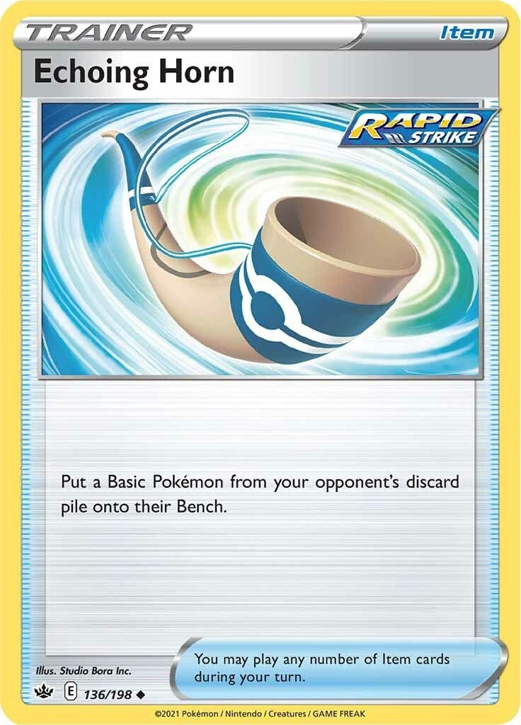 Image for Echoing Horn (136/198) [SWSH06: Chilling Reign] - Pokemon