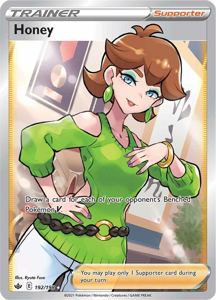 Image for Honey (Full Art) (192/198) [SWSH06: Chilling Reign] - Pokemon