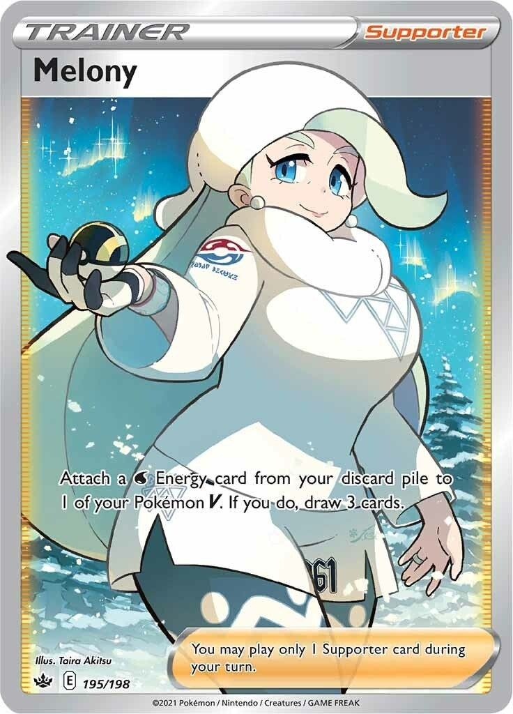 Image for Melony (Full Art) (195/198) [SWSH06: Chilling Reign] - Pokemon