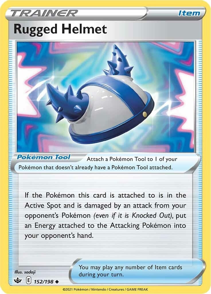 Image for Rugged Helmet (152/198) [SWSH06: Chilling Reign] - Pokemon