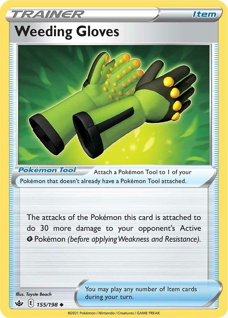 Image for Weeding Gloves (155/198) [SWSH06: Chilling Reign] - Pokemon