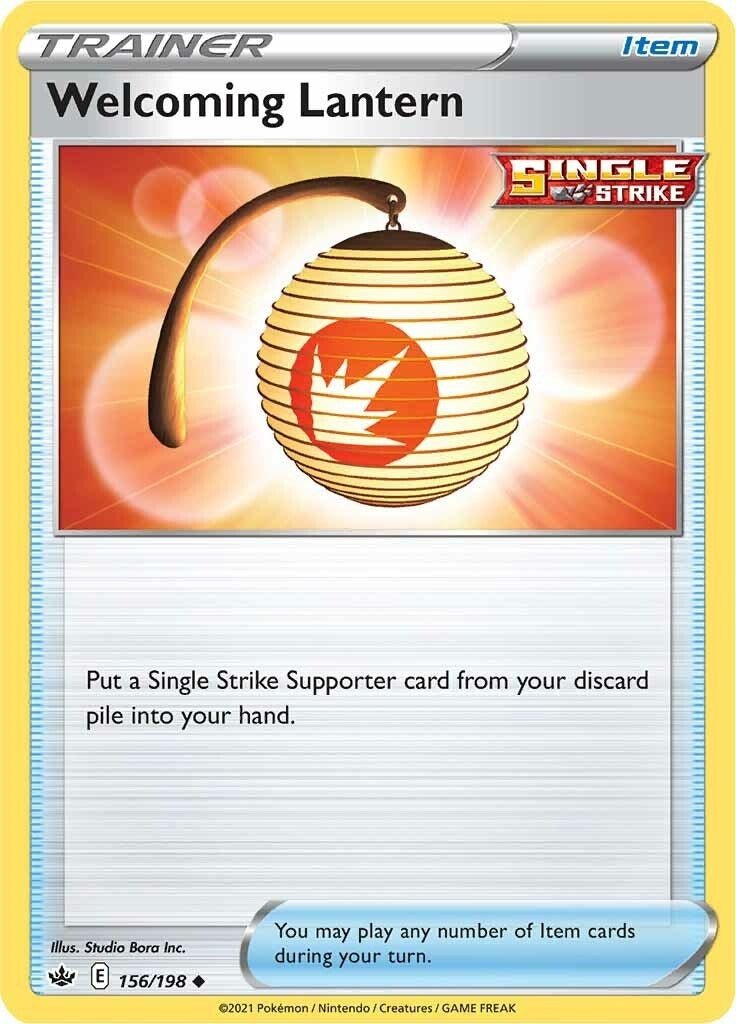 Image for Welcoming Lantern (156/198) [SWSH06: Chilling Reign] - Pokemon