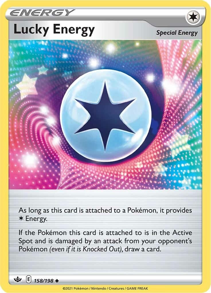 Image for Lucky Energy (158/198) [SWSH06: Chilling Reign] - Pokemon