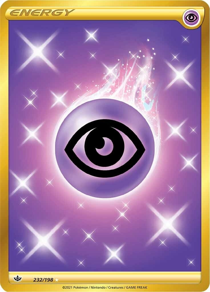 Image for Psychic Energy (Secret) (232/198) [SWSH06: Chilling Reign] - Pokemon