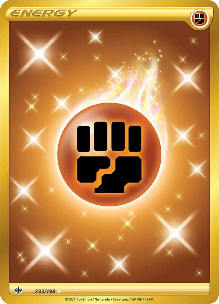Image for Fighting Energy (Secret) (233/198) [SWSH06: Chilling Reign] - Pokemon