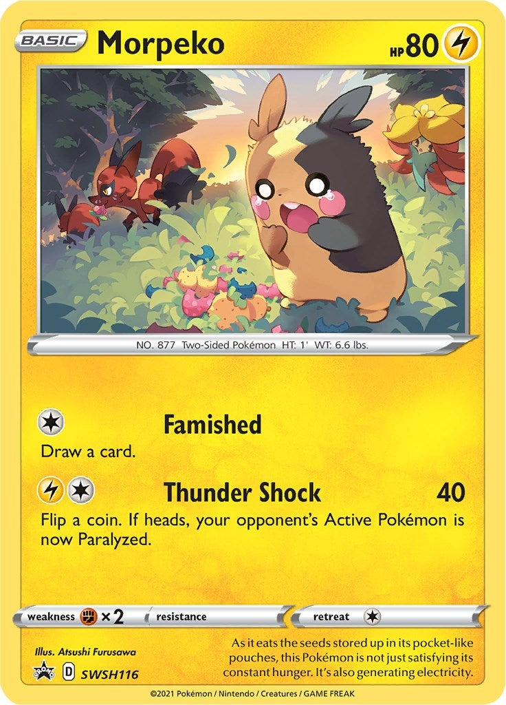 Morpeko - SWSH116 (SWSH116) [SWSH: Sword & Shield Promo Cards]