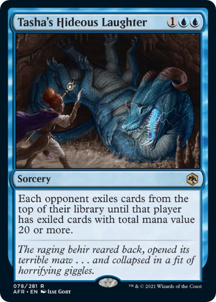 Image for Tasha's Hideous Laughter (78) [Adventures in the Forgotten Realms] - Magic: The Gathering