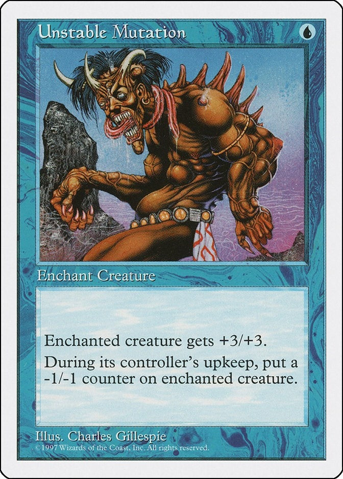 Image for Unstable Mutation [Fifth Edition] - Magic: The Gathering