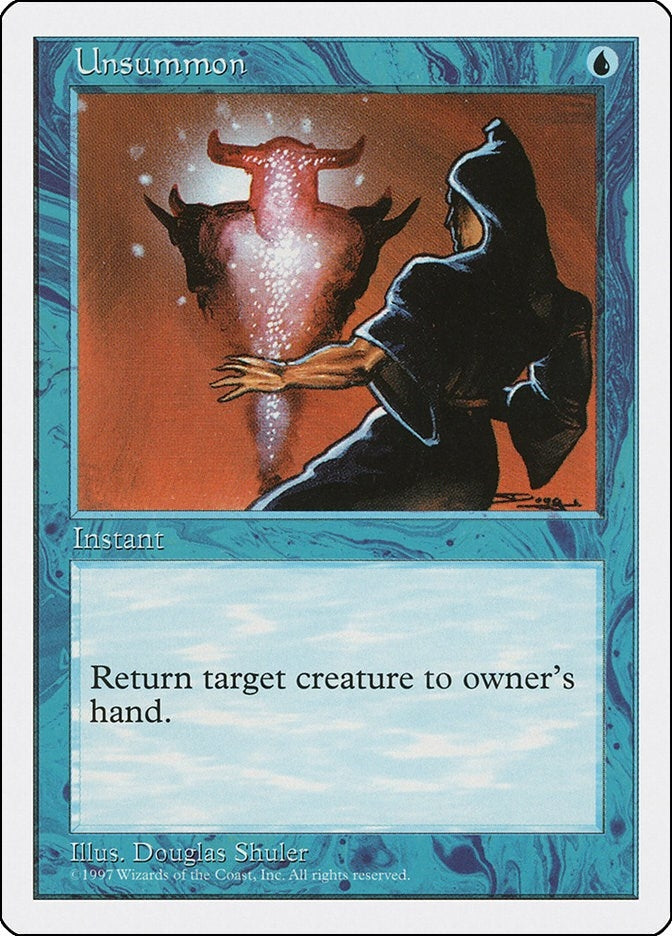 Image for Unsummon [Fifth Edition] - Magic: The Gathering