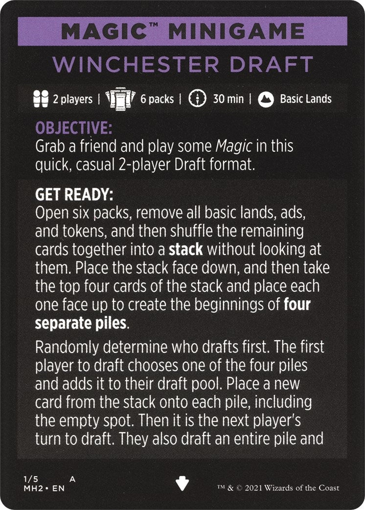 Image for Magic Minigame: Winchester Draft (1) [Modern Horizons 2] - Magic: The Gathering