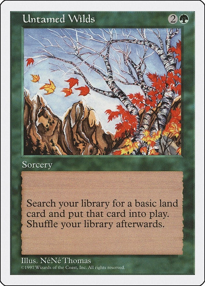 Image for Untamed Wilds [Fifth Edition] - Magic: The Gathering